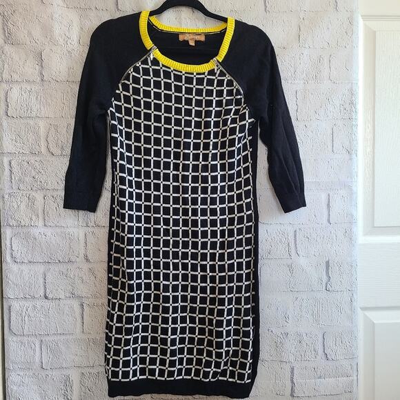 Ellen Tracy Dresses & Skirts - Ellen Tracy Black And White Sweater Dress XS‎
